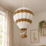 Sıcak Hava Balonu Avize - Çocuk Odası Avizesi – Kahverengi
