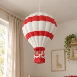 Sıcak Hava Balonu Avize - Çocuk Odası Avizesi – Kırmızı