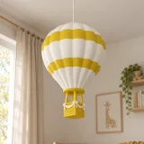 Sıcak Hava Balonu Avize - Çocuk Odası Avizesi – Sarı